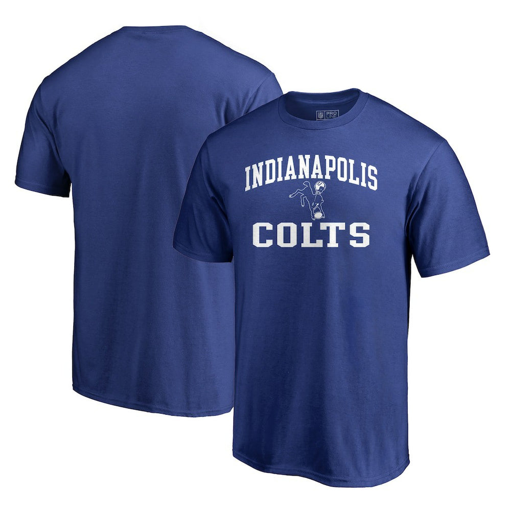 Indianapolis Colts Vintage Collection Victory Arch T-Shirt - Royal T-shirts