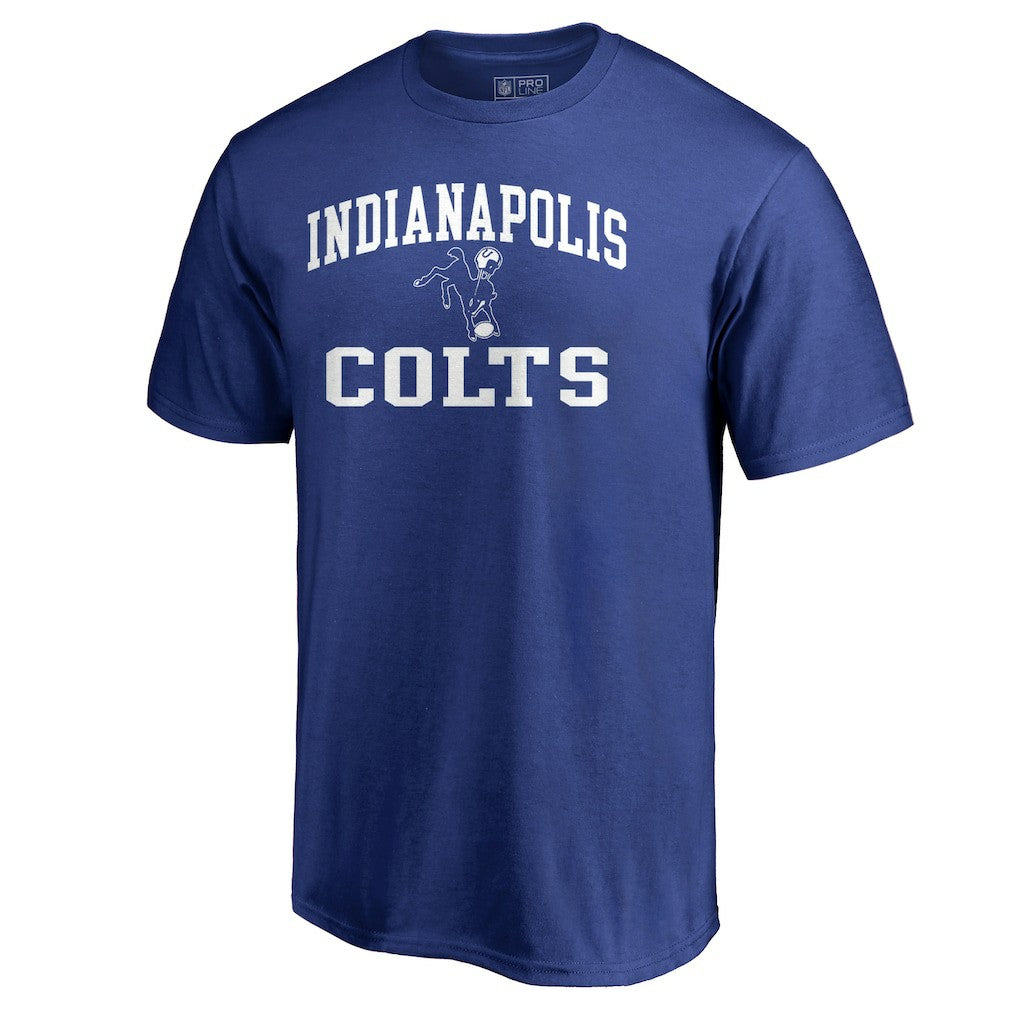Indianapolis Colts Vintage Collection Victory Arch T-Shirt - Royal T-shirts