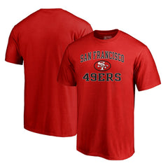 San Francisco 49ers Vintage Collection Victory Arch T-Shirt - Red T-shirts