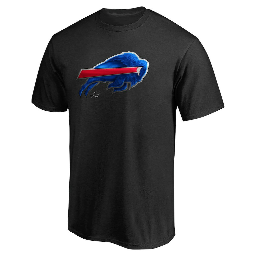 Buffalo Bills Personalized Midnight Mascot T-Shirt - Black T-shirts