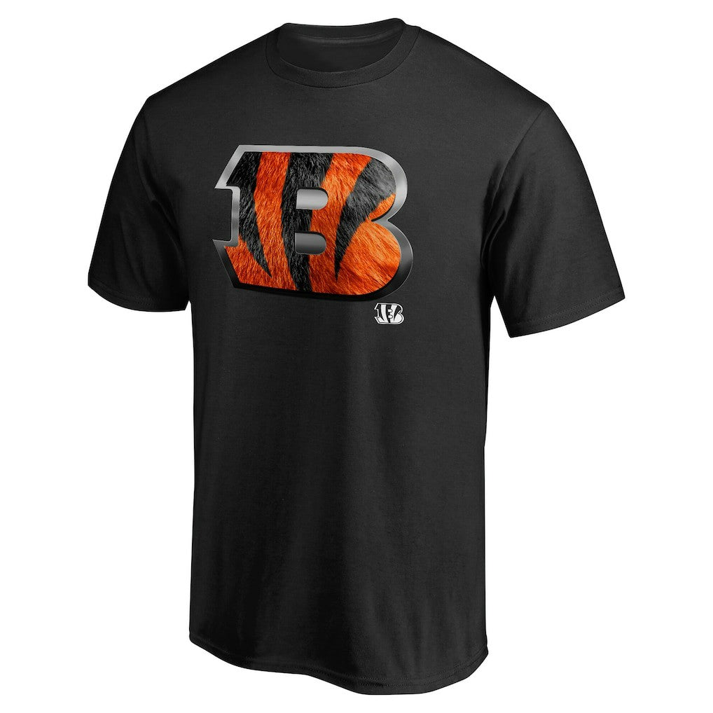 Cincinnati Bengals Personalized Midnight Mascot T-Shirt - Black T-shirts