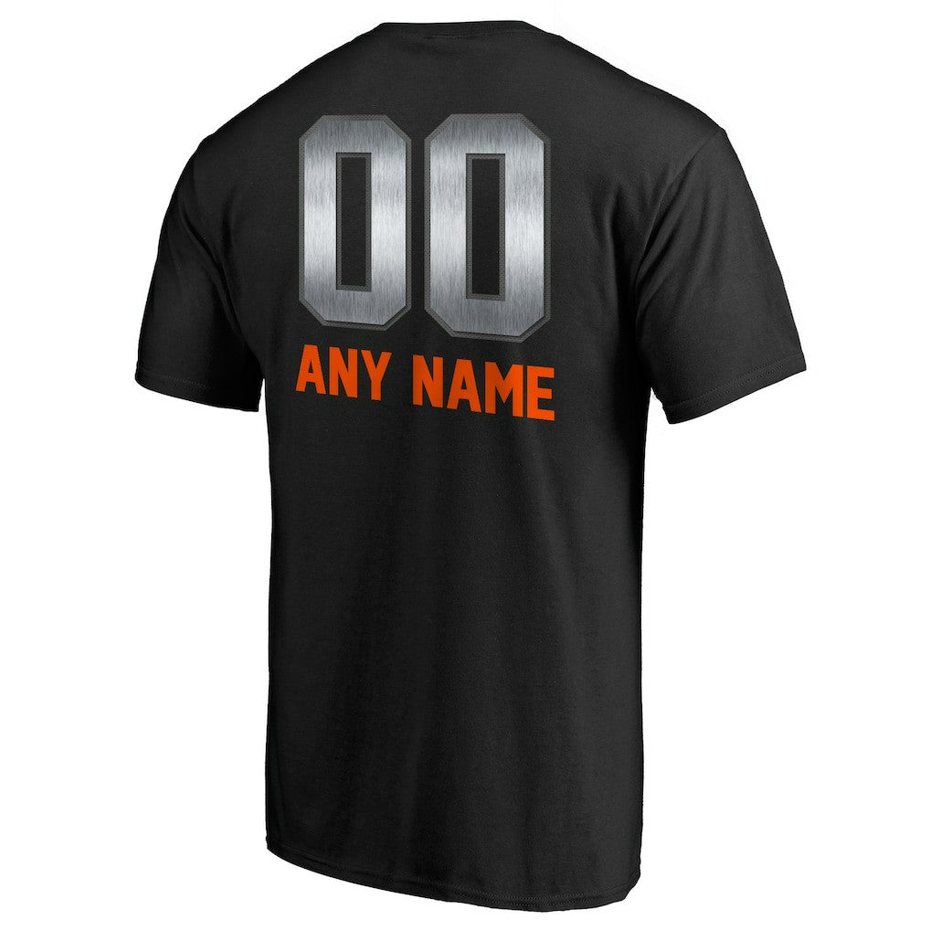 Cincinnati Bengals Personalized Midnight Mascot T-Shirt - Black T-shirts