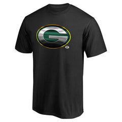 Green Bay Packers Personalized Midnight Mascot T-Shirt - Black T-shirts