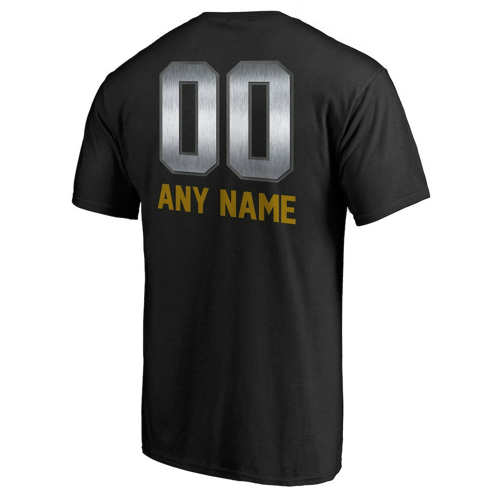 Jacksonville Jaguars Personalized Midnight Mascot T-Shirt - Black T-shirts