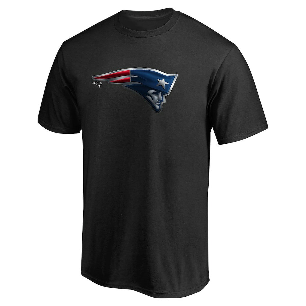 New England Patriots Personalized Midnight Mascot T-Shirt - Black T-shirts