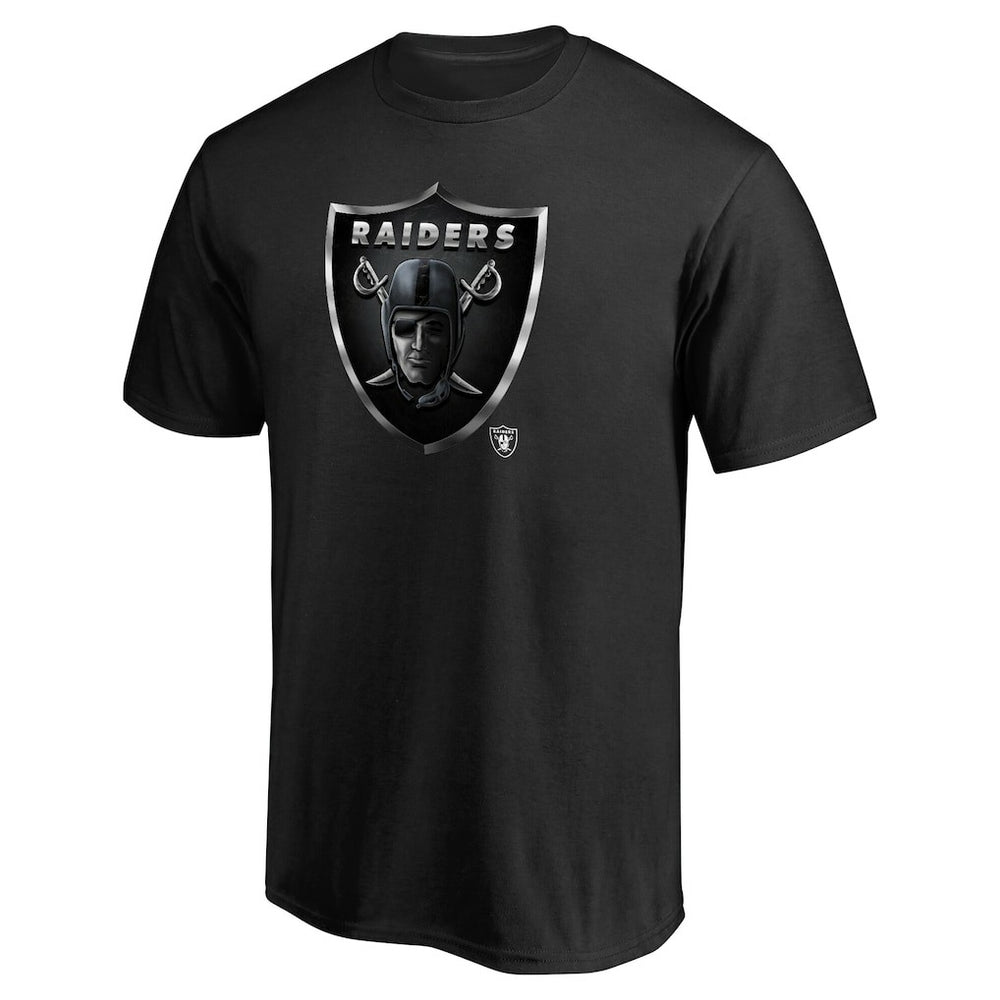 Las Vegas Raiders Personalized Midnight Mascot T-Shirt - Black T-shirts
