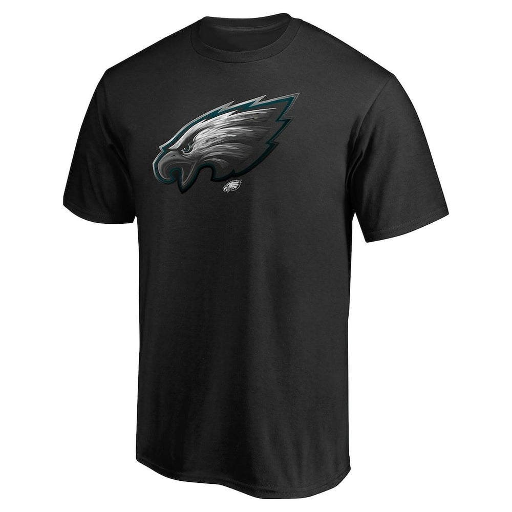 Philadelphia Eagles Personalized Midnight Mascot T-Shirt - Black T-shirts