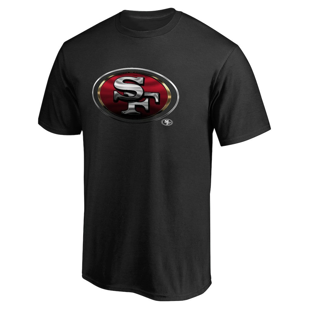 San Francisco 49ers Personalized Midnight Mascot T-Shirt - Black T-shirts