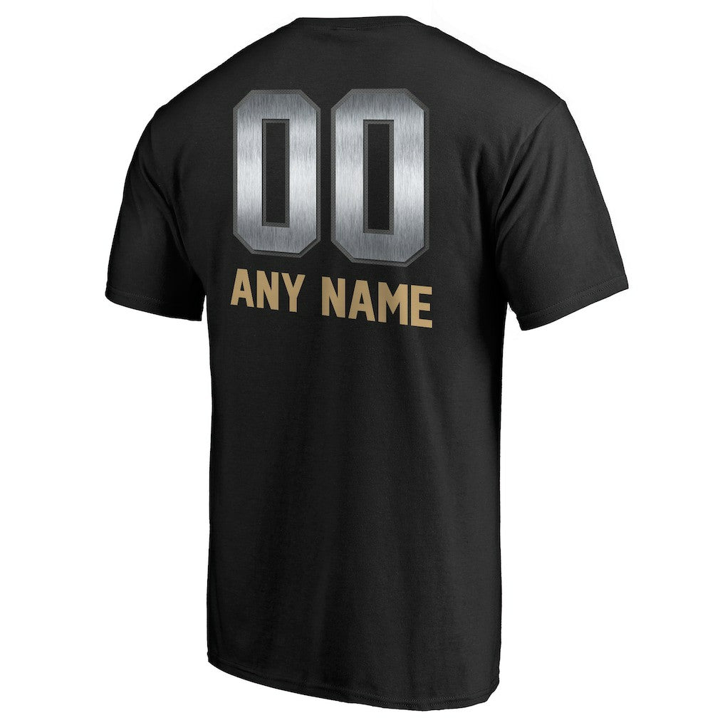 San Francisco 49ers Personalized Midnight Mascot T-Shirt - Black T-shirts