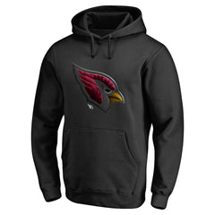 Arizona Cardinals Personalized Midnight Mascot Pullover Hoodie - Black Hoodies