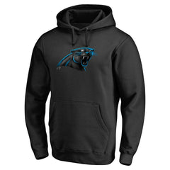 Carolina Panthers Personalized Midnight Mascot Pullover Hoodie - Black Hoodies