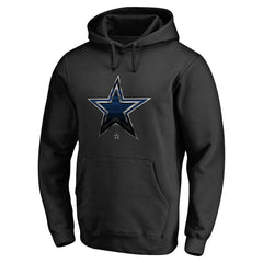 Dallas Cowboys Personalized Midnight Mascot Pullover Hoodie - Black Hoodies