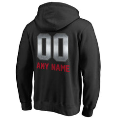Houston Texans Personalized Midnight Mascot Pullover Hoodie - Black Hoodies
