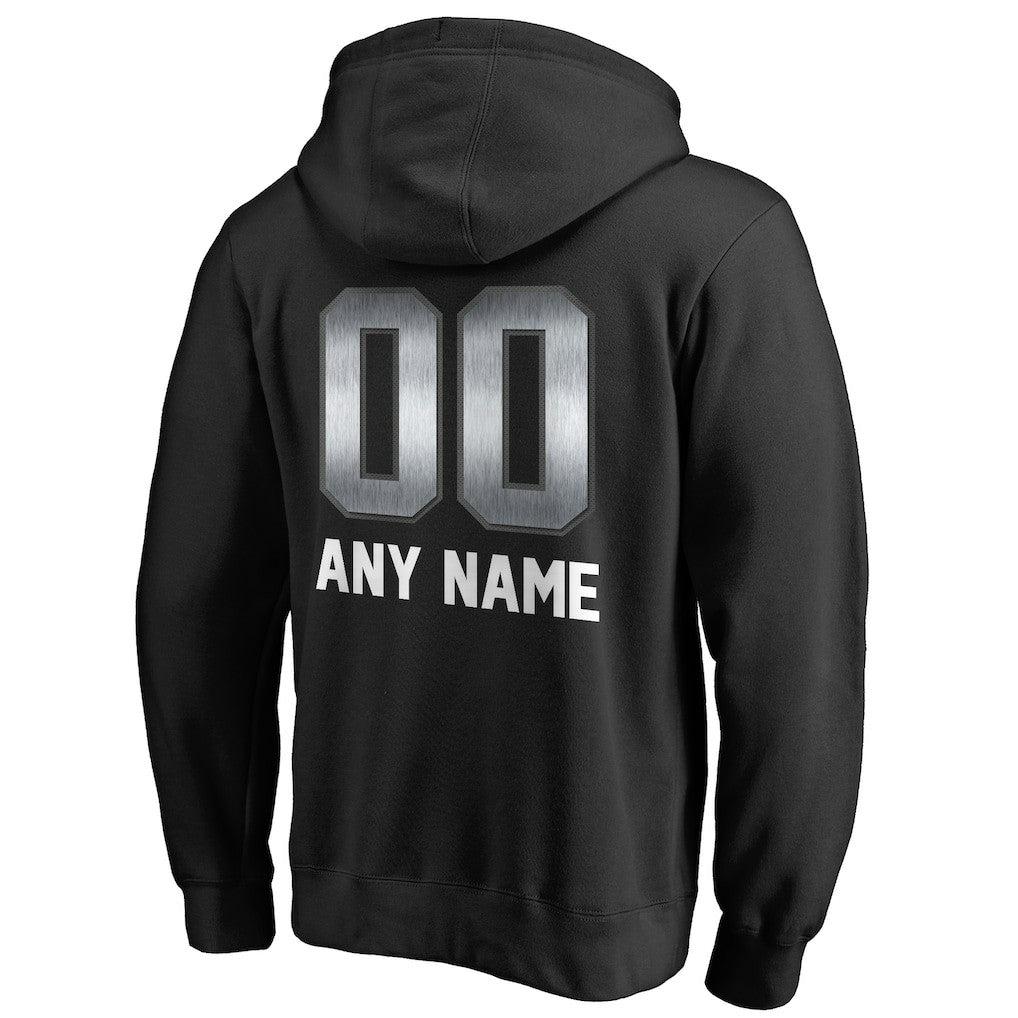 Indianapolis Colts Personalized Midnight Mascot Pullover Hoodie - Black Hoodies