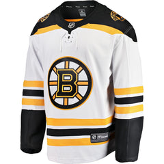 Boston Bruins Fanatics Youth Away Breakaway Jersey - White | US 2912999