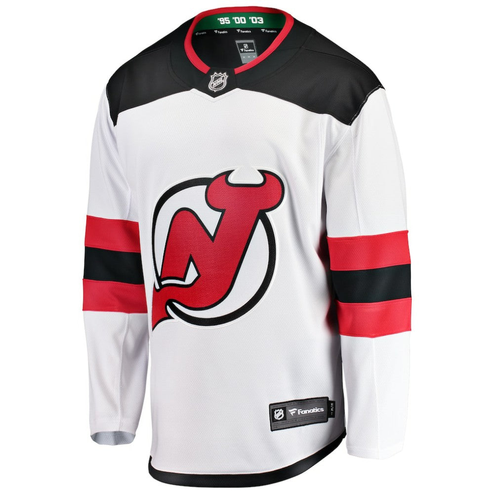 New Jersey Devils Fanatics Youth Away Breakaway Jersey - White | US 2913014