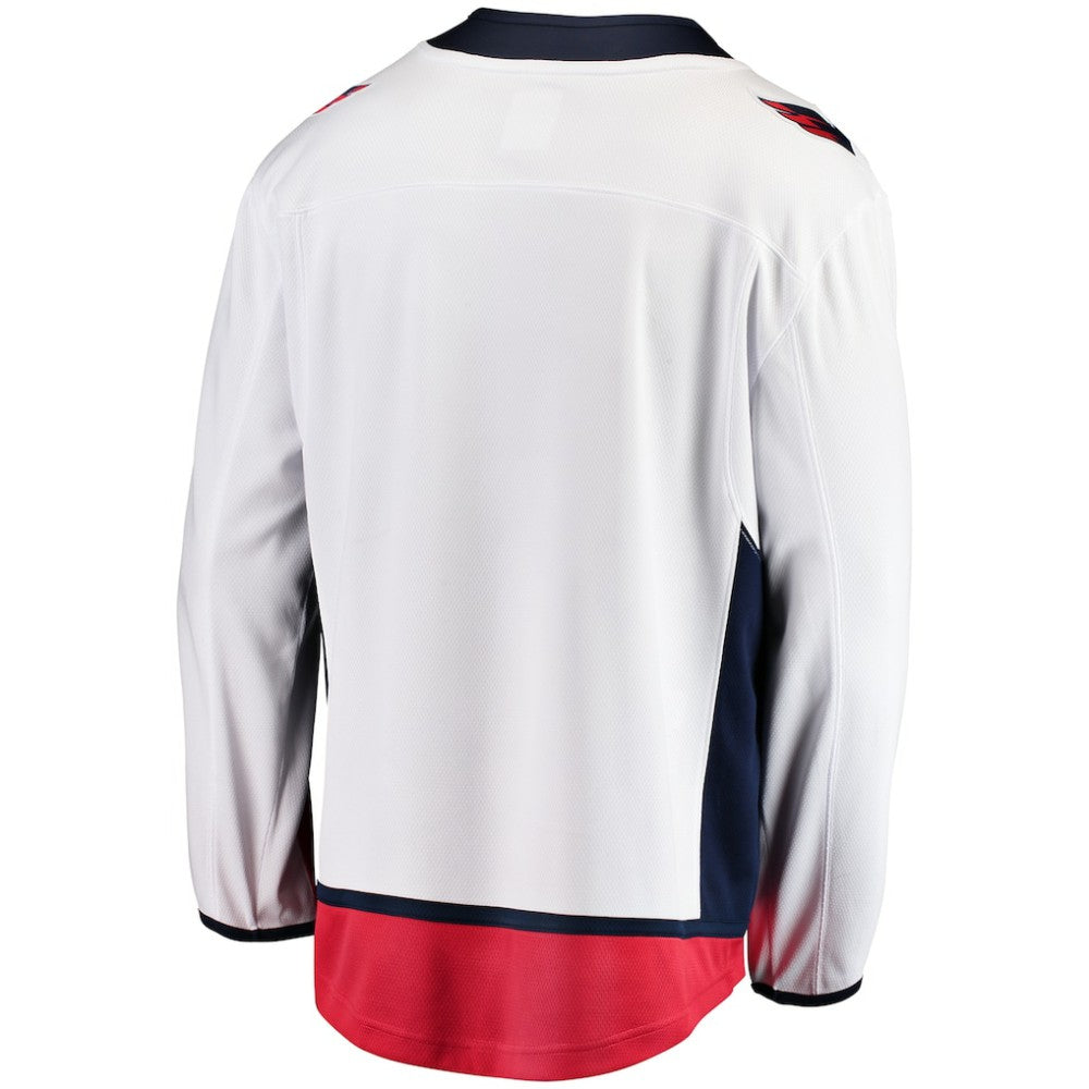 Washington Capitals Fanatics Youth Away Breakaway Jersey - White | US 2913026