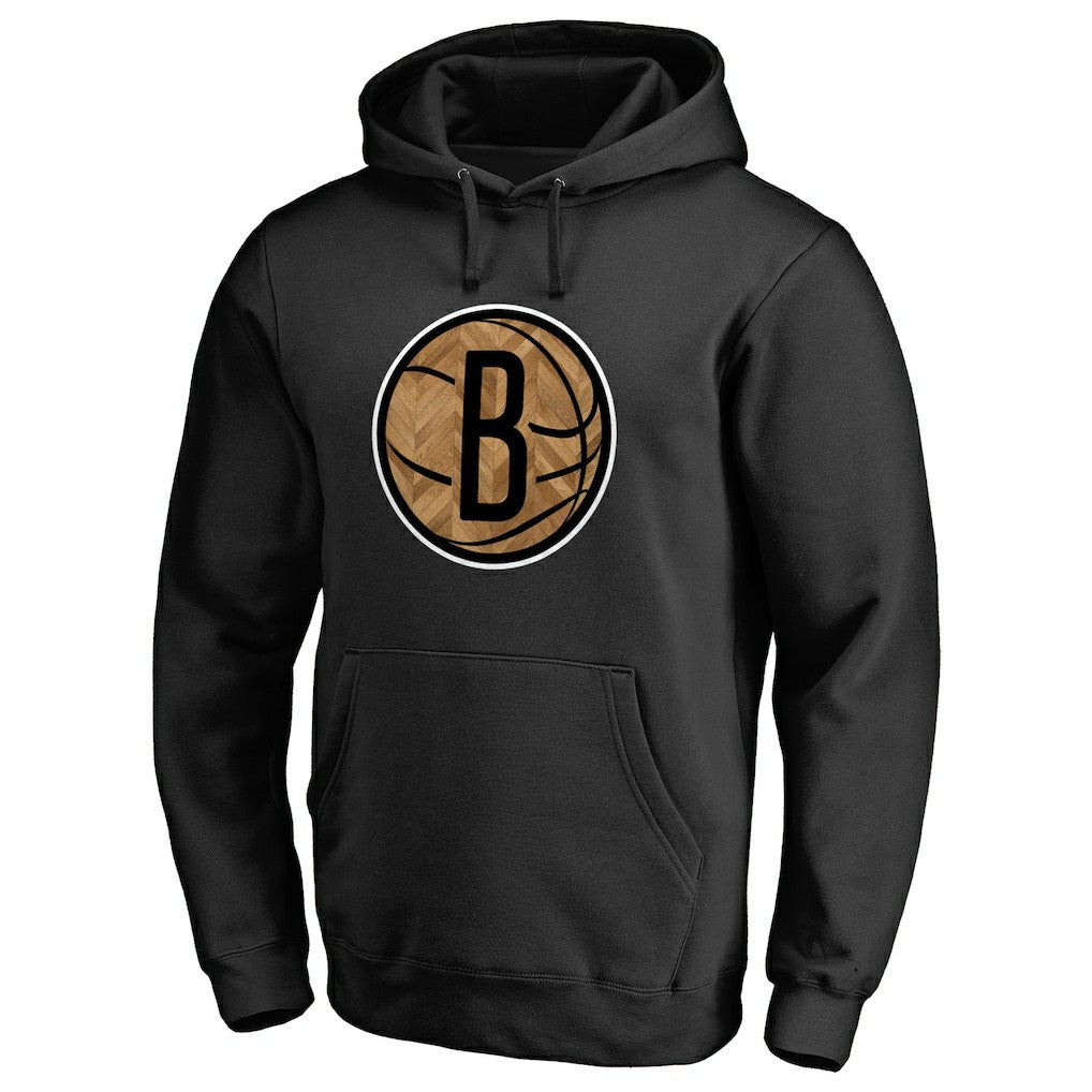 Brooklyn Nets Hardwood Pullover Hoodie Black