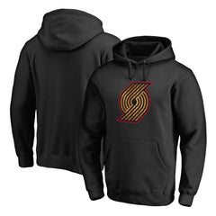 Portland Trail Blazers Hardwood Pullover Hoodie Black