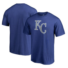Kansas City Royals Static Logo T-Shirt - Royal T-shirts