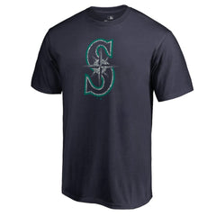 Seattle Mariners Static Logo T-Shirt - Navy T-shirts