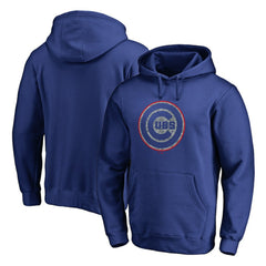 Chicago Cubs Static Logo Pullover Hoodie - Royal Hoodies