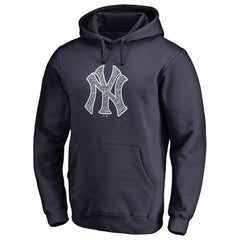 New York Yankees Static Logo Pullover Hoodie - Navy Hoodies