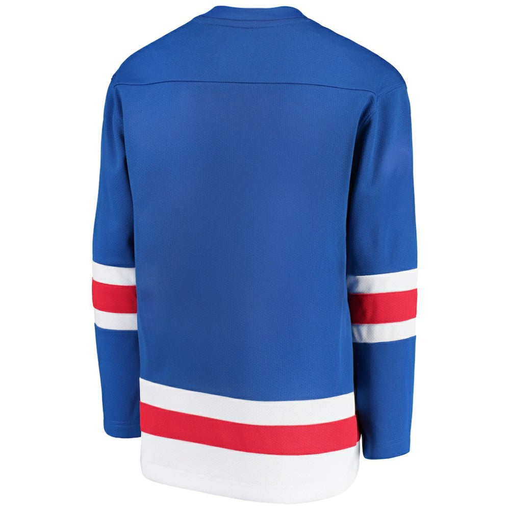 New York Rangers Fanatics Youth Home Replica Blank Jersey - Royal | US 2925490