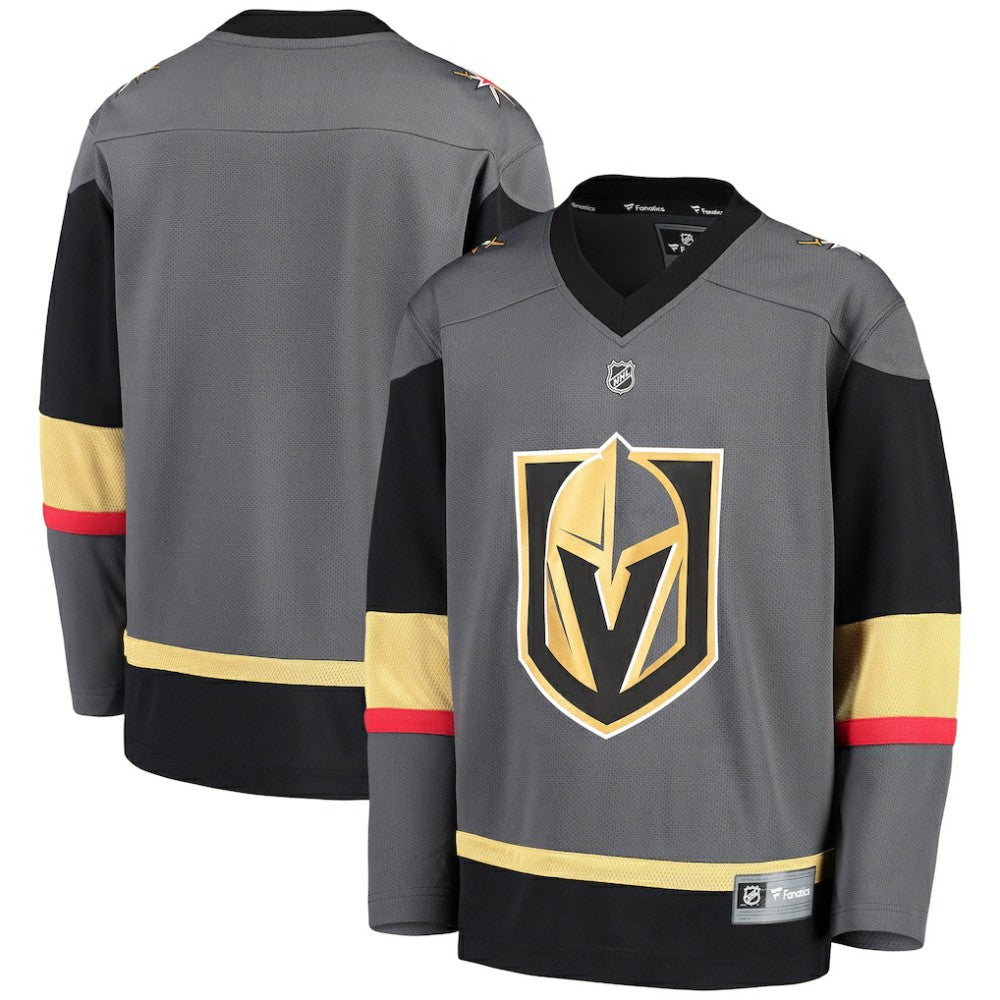 Vegas Golden Knights Fanatics Youth Alternate Replica Blank Jersey - Black | US 2925498