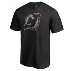 New Jersey Devils Static Logo T-Shirt - Black | US 2926680