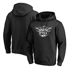 Phoenix Suns Marble Logo Pullover Hoodie Black outlet