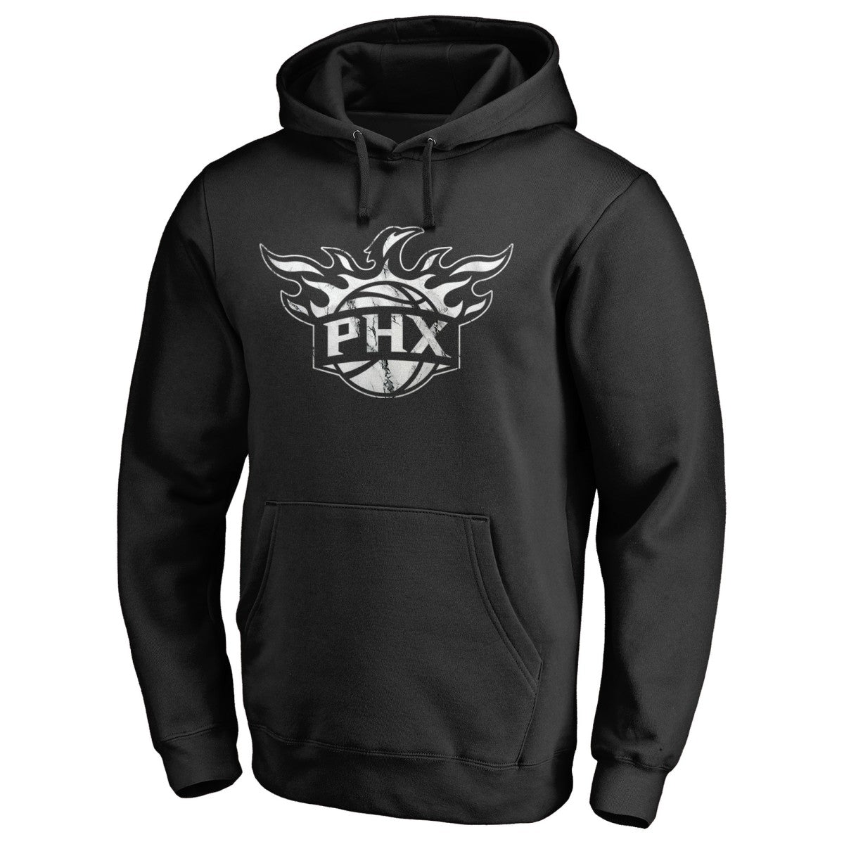 Phoenix Suns Marble Logo Pullover Hoodie Black outlet