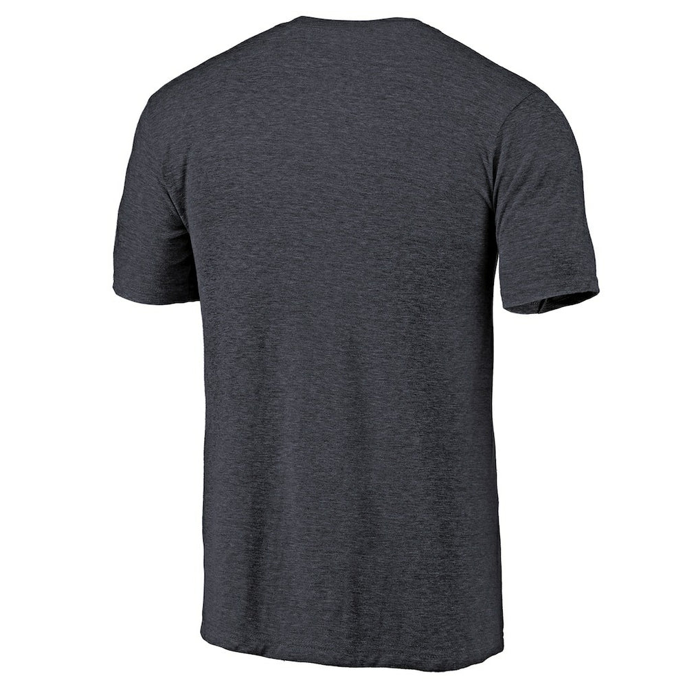 Chicago Bears Throwback Logo Tri-Blend T-Shirt - Navy T-shirts