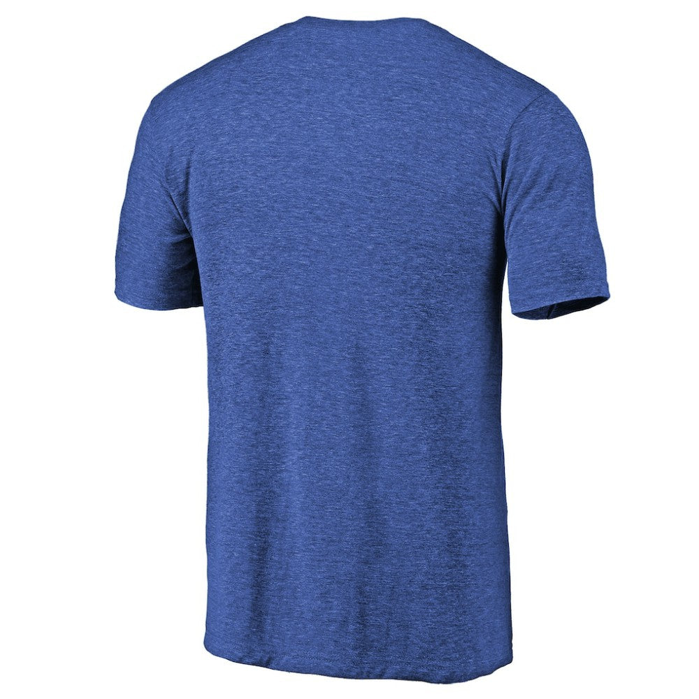 Buffalo Sabres Throwback Vintage Logo Tri-Blend T-Shirt - Royal | US 2939505