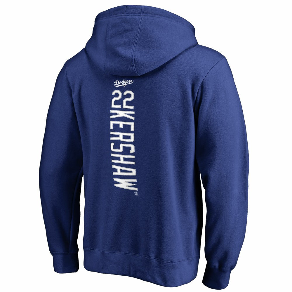 Clayton Kershaw Los Angeles Dodgers Backer Pullover Hoodie - Royal Hoodies