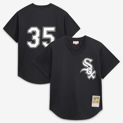Frank Thomas Chicago White Sox Mitchell & Ness Authentic Batting Practice Jersey - Black Jerseys