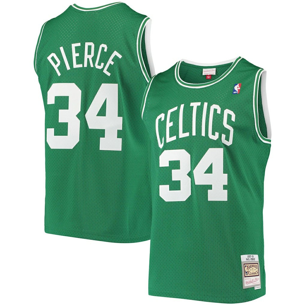 Paul Pierce Boston Celtics Hardwood Classics Swingman Jersey Kelly Green - Mitchell & Ness