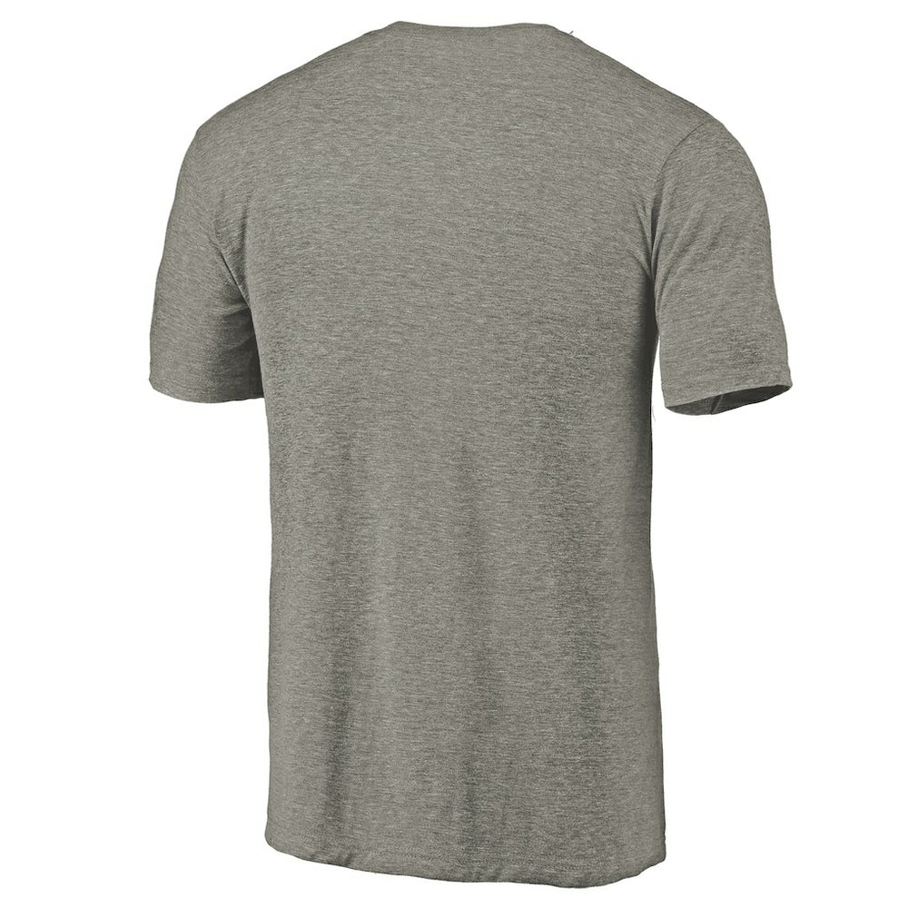 New Orleans Saints Throwback Logo Tri-Blend T-Shirt - Ash T-shirts