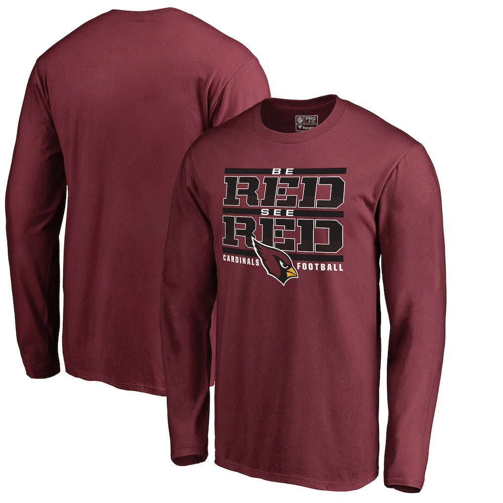 Arizona Cardinals Hometown Collection Long Sleeve T-Shirt - Cardinal T-shirts