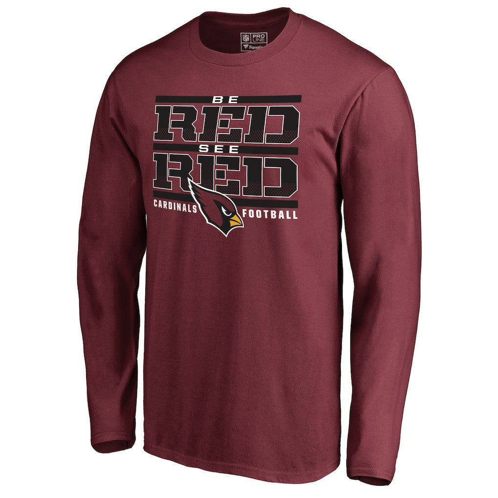 Arizona Cardinals Hometown Collection Long Sleeve T-Shirt - Cardinal T-shirts