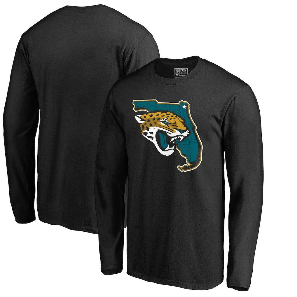Jacksonville Jaguars Hometown Collection Long Sleeve T-Shirt - Black T-shirts