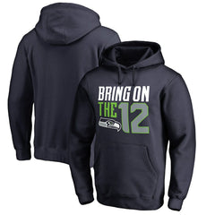Seattle Seahawks Hometown Collection Pullover Hoodie - Navy Hoodies