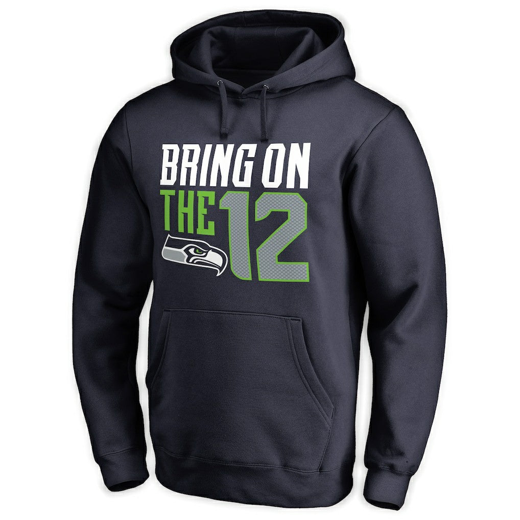 Seattle Seahawks Hometown Collection Pullover Hoodie - Navy Hoodies