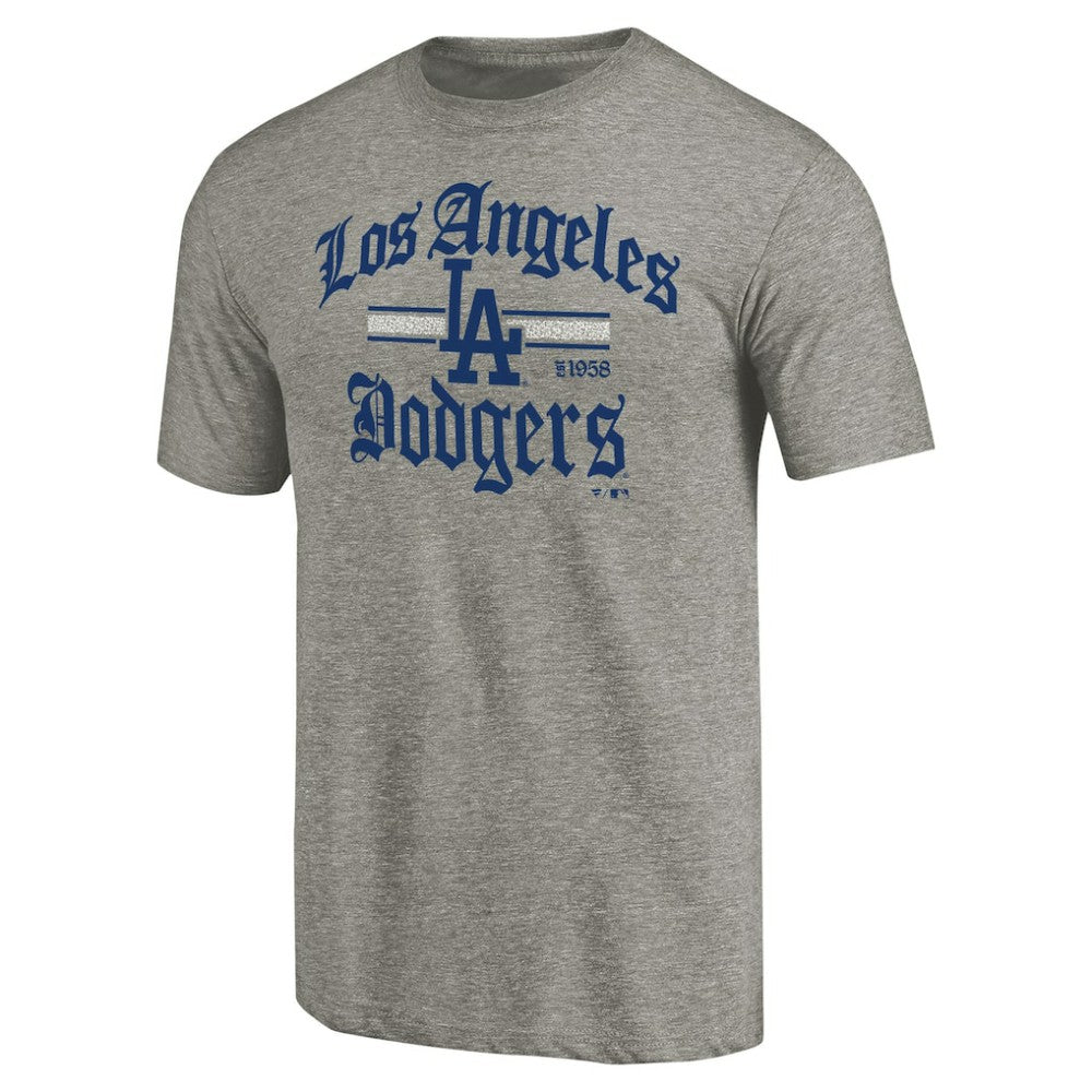 Los Angeles Dodgers Hometown Collection Olde LA T-Shirt - Ash T-shirts