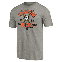 Anaheim Ducks Hometown Collection Tri-Blend T-Shirt - Gray | US 2970505