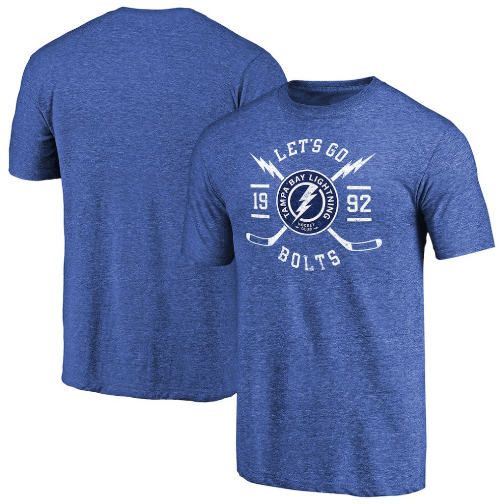 Tampa Bay Lightning Hometown Collection Tri-Blend T-Shirt - Blue | US 2970782