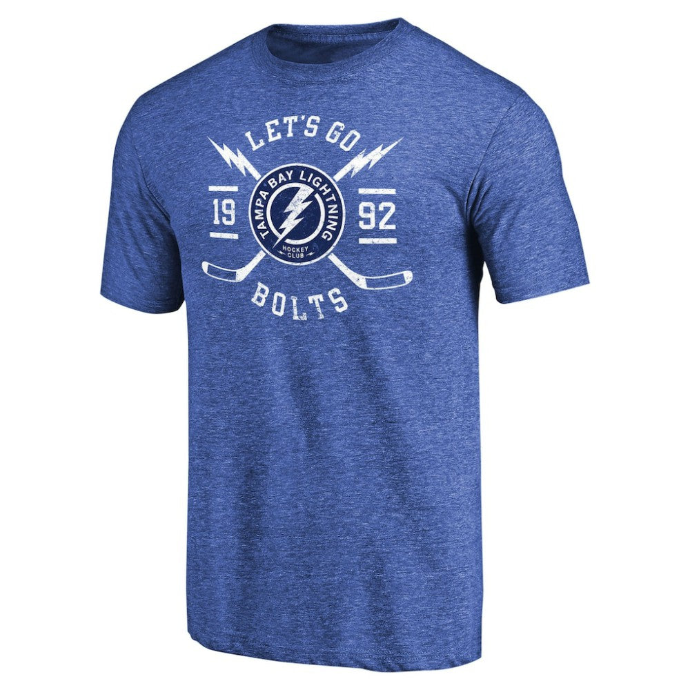 Tampa Bay Lightning Hometown Collection Tri-Blend T-Shirt - Blue | US 2970782