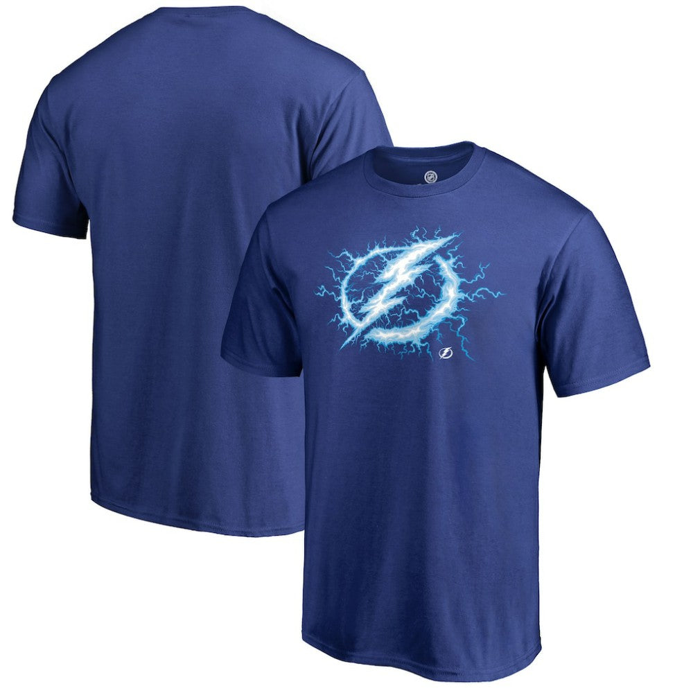 Tampa Bay Lightning Logo Hometown Collection Local T-Shirt - Blue | US 2970784