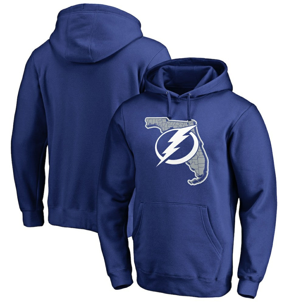 Tampa Bay Lightning State Hometown Collection Pullover Hoodie - Blue | US 2970806