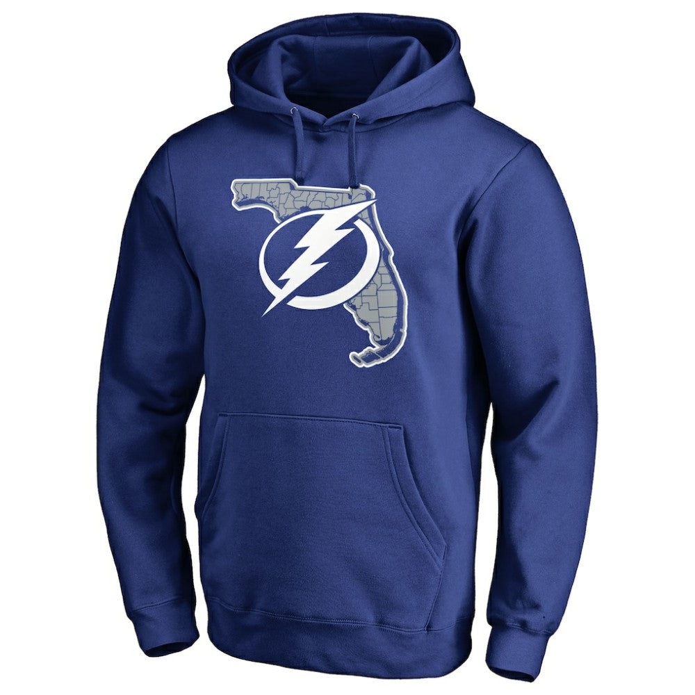 Tampa Bay Lightning State Hometown Collection Pullover Hoodie - Blue | US 2970806